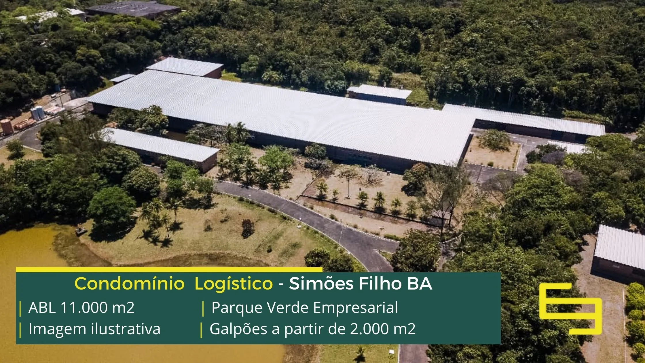 Galpão para locação em Simões Filho Parque Verde Empresarial