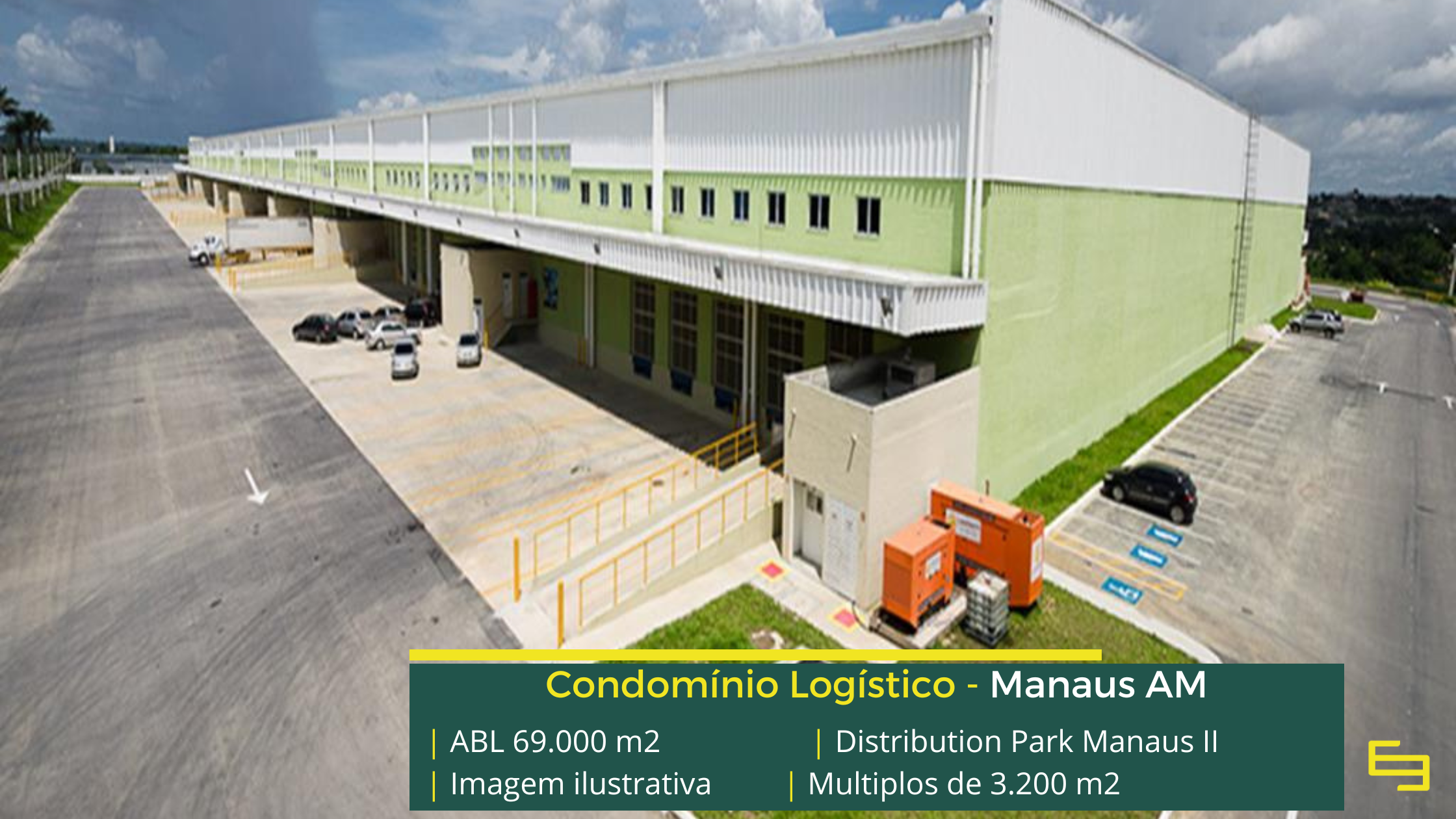 Galpão para alugar em Manaus com excelente infraestrutura logística, fácil acesso e localização estratégica para distribuição e armazenagem.