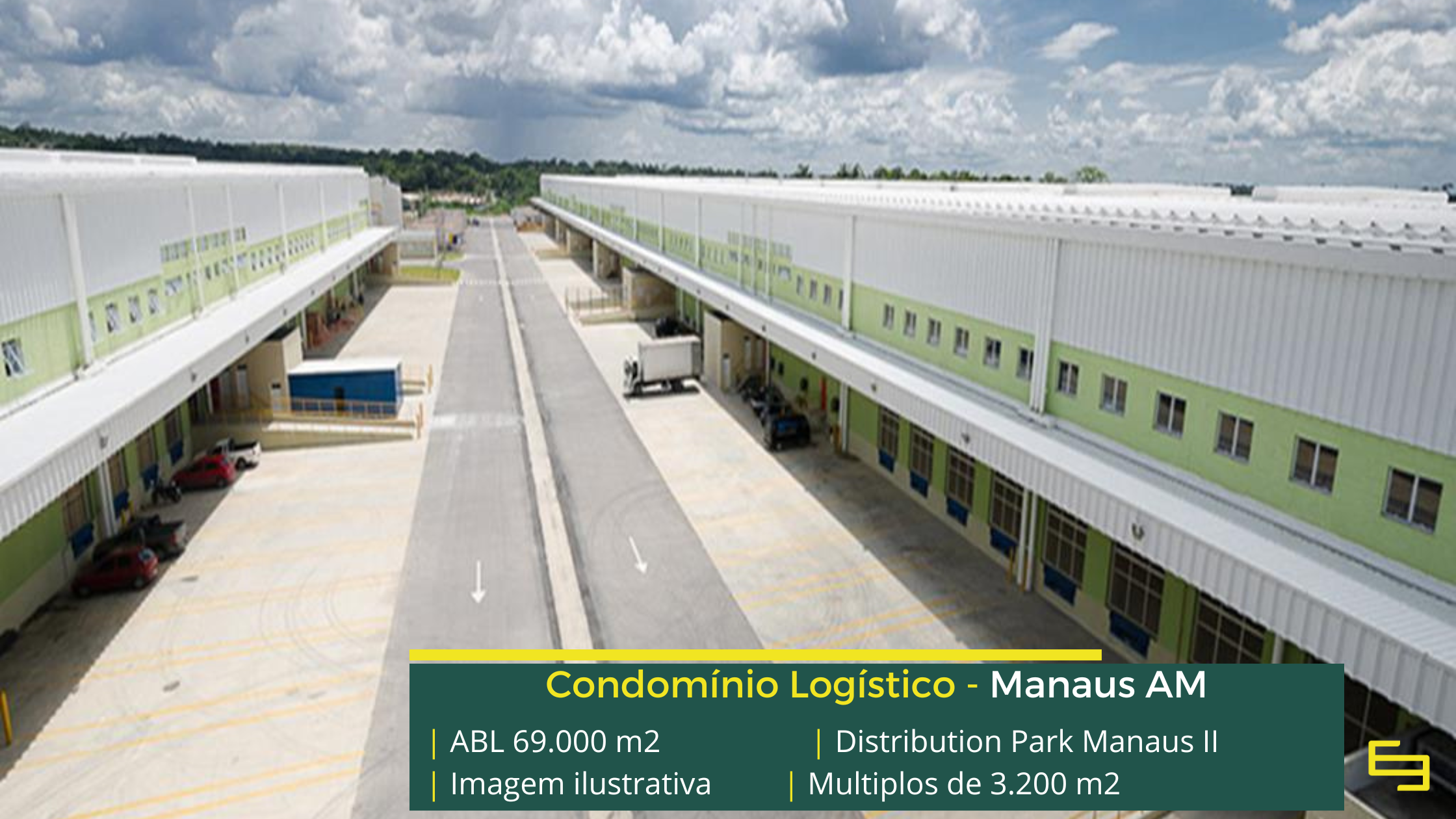 Galpão para alugar em Manaus com excelente infraestrutura logística, fácil acesso e localização estratégica para distribuição e armazenagem.