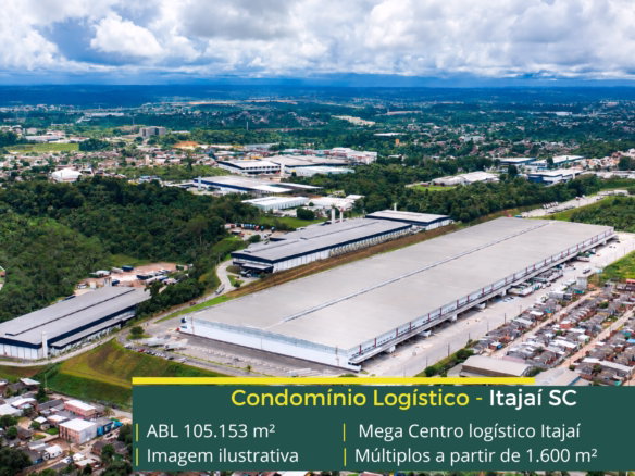 Distribution Park Manaus I em Manaus AM: locação de galpão em Manaus AM com 105.153 m² de ABL, 200 docas, pé-direito de 12 m e piso de 5 t/m².