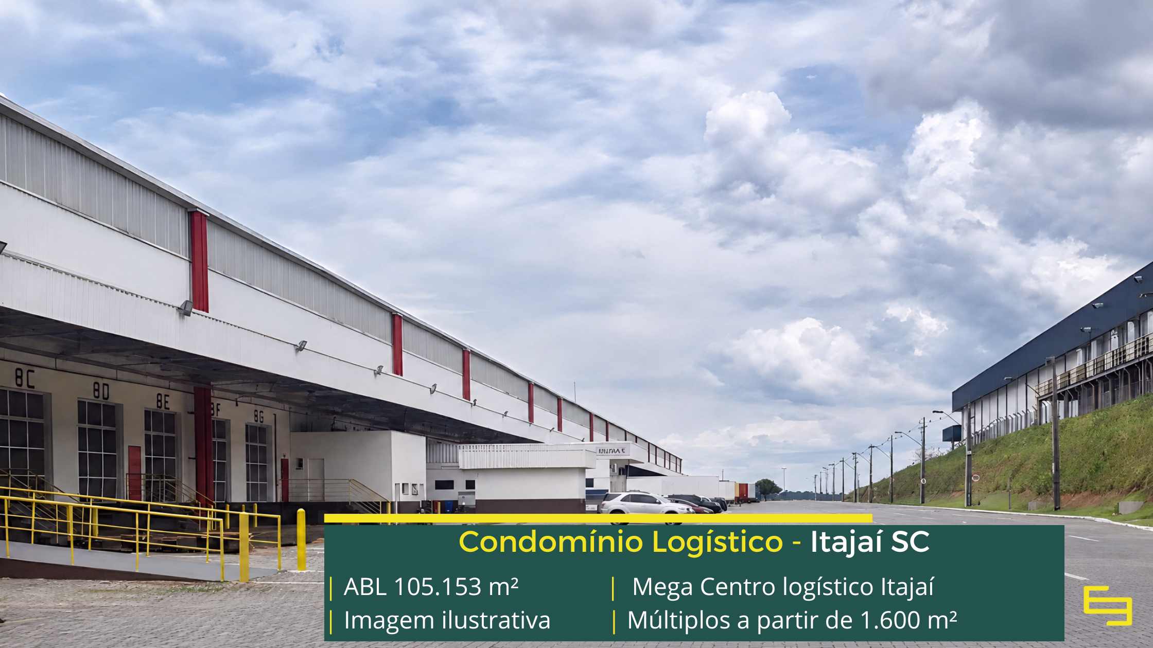 Locação de galpão em Manaus AM Distribution Park Manaus I em Manaus AM: locação de galpão em Manaus AM com 105.153 m² de ABL, 200 docas, pé-direito de 12 m e piso de 5 t/m².