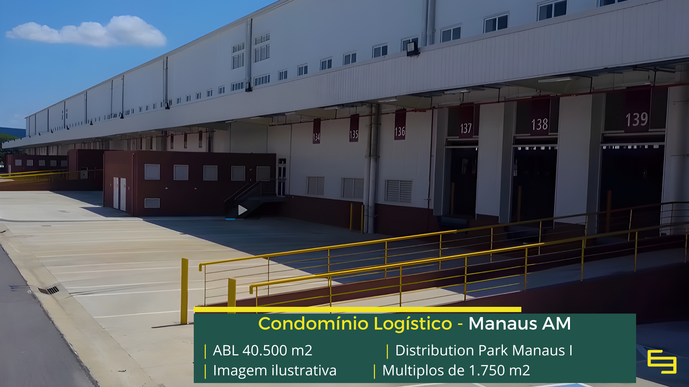 Locação de galpão em Manaus AM com infraestrutura logística moderna, excelente acesso rodoviário e localização estratégica para distribuição.