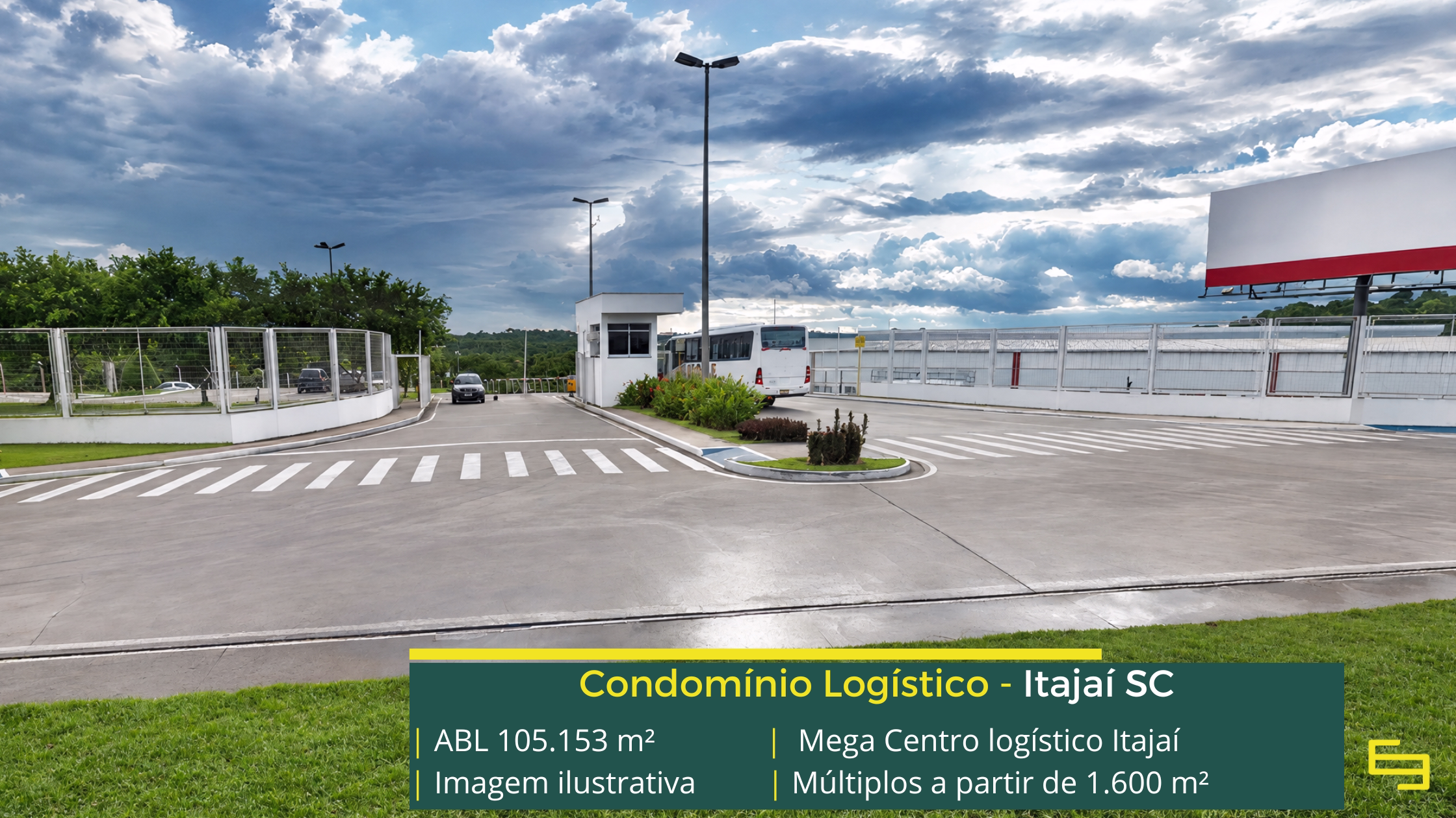 Locação de galpão em Manaus AM Distribution Park Manaus I em Manaus AM: locação de galpão em Manaus AM com 105.153 m² de ABL, 200 docas, pé-direito de 12 m e piso de 5 t/m².