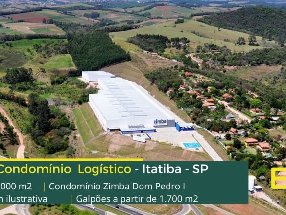 Galpão Para Alugar em Itatiba SP - Zimba Dom Pedro I. Galpões/Armazéns/Centros de Distribuição/ Pavilhões para alugar em Itatiba.