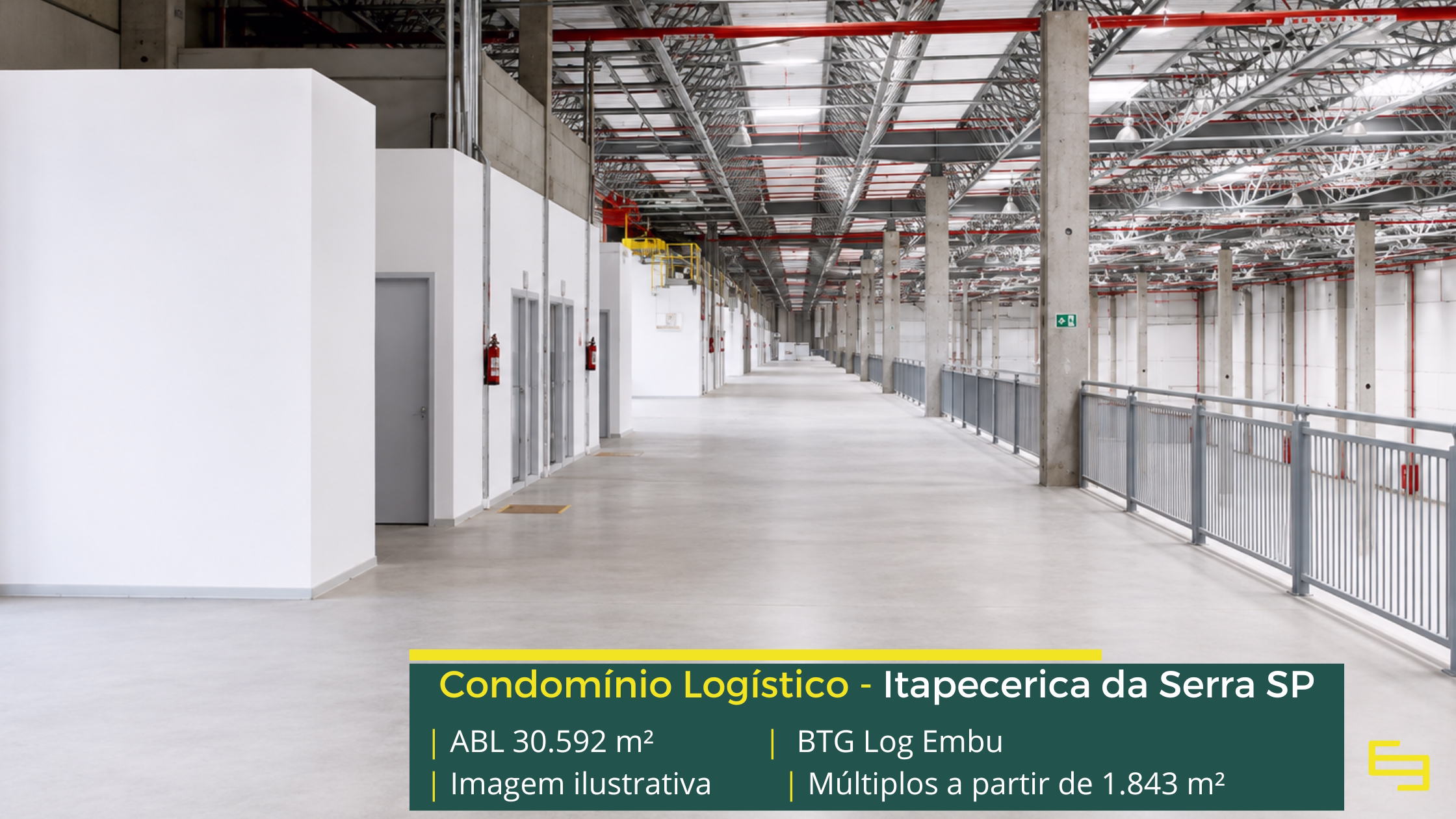 Aluguel de galpões em Itapecerica Aluguel de galpões em Itapecerica da Serra com infraestrutura moderna, módulos flexíveis e localização estratégica para sua operação.