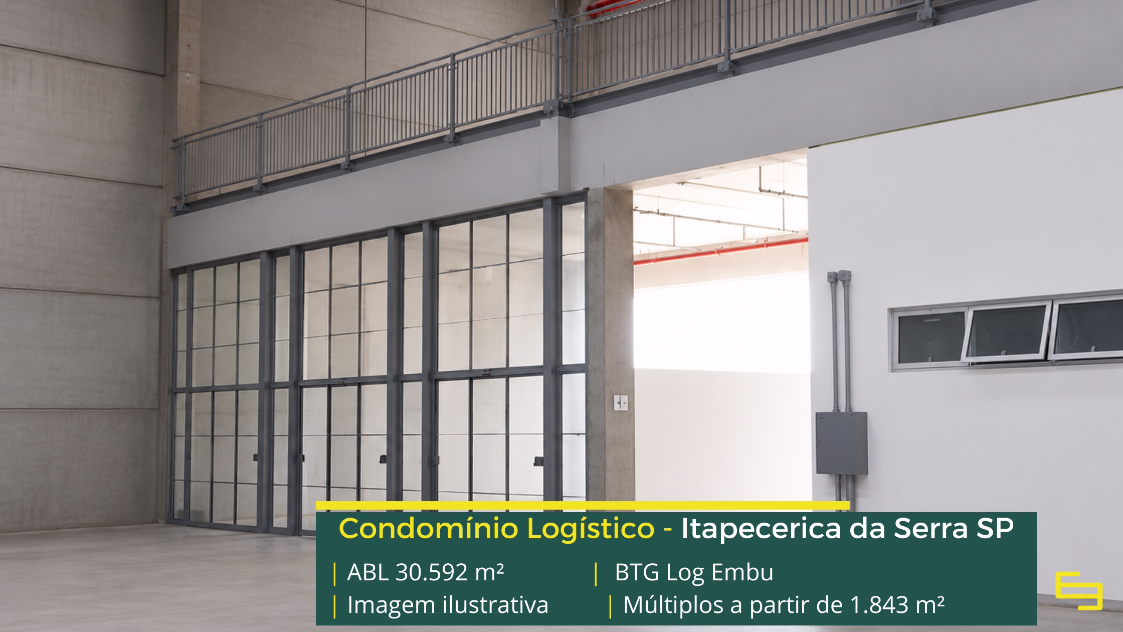 Aluguel de galpões em Itapecerica Aluguel de galpões em Itapecerica da Serra com infraestrutura moderna, módulos flexíveis e localização estratégica para sua operação.