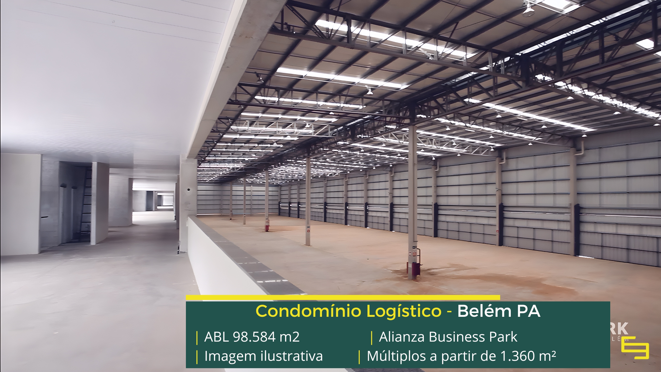 Aluguel de galpão em Belém PA com infraestrutura moderna, localização estratégica e excelente acesso para operações logísticas e industriais.