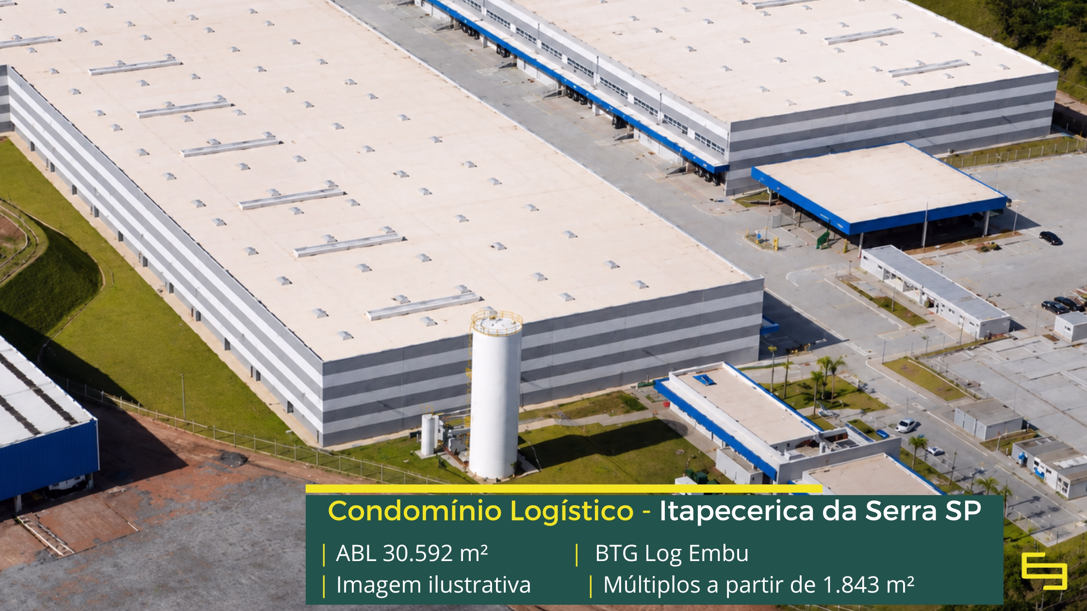 Aluguel de galpões em Itapecerica Aluguel de galpões em Itapecerica da Serra com infraestrutura moderna, módulos flexíveis e localização estratégica para sua operação.