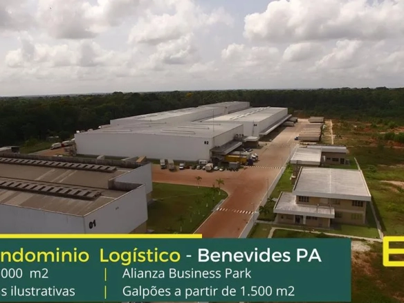 Aluguel de galpão em Belém - Alianza Business Park . Condomínio logístico. Galpões em Belém PA com docas, piso industrial, Portaria 24 horas
