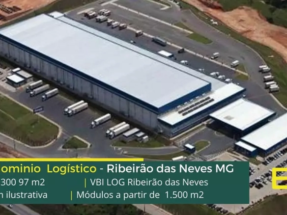 Aluguel de Galpão Refrigerado em Contagem - VBI LOG Neves. Galpões/Armazéns/Barracões para alugar com docas, altura de 12 metros, portaria