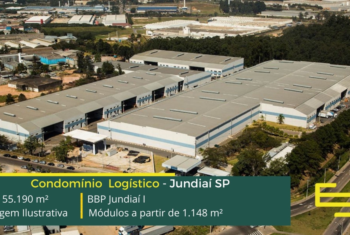 Galpão em Jundiaí - BBP Jundiaí I. Aluguel de galpões em Jundiaí SP que conta com docas, pátio. Condomínio logístico com segurança 24 hs