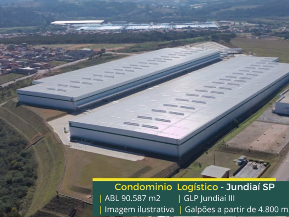 Galpões para alugar em Jundiaí SP- GLP Jundiaí III. Aluguel de galpão em Jundiaí - SP, possui módulos a partir de 4.837 m², com docas, pátio