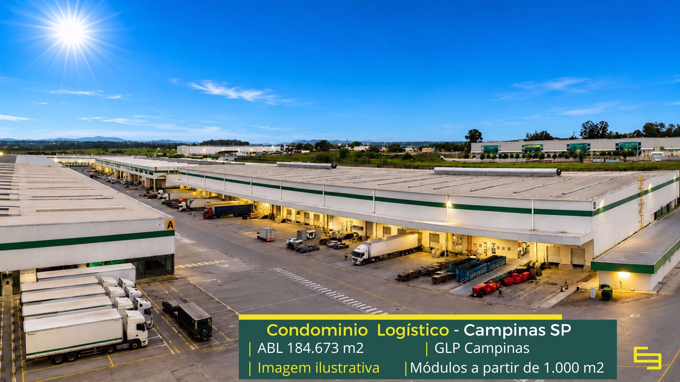 GLP Campinas Aluguel de Galpão em Campinas - GLP Campinas. Galpões em Campinas SP com portaria e segurança 24 horas, docas, pátio de manobras, mezanino