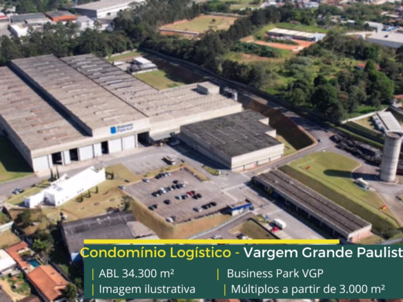 Galpão para alugar em Vargem Grande Paulista em condomínio, com infraestrutura e localização estratégica para armazenagem e distribuição.