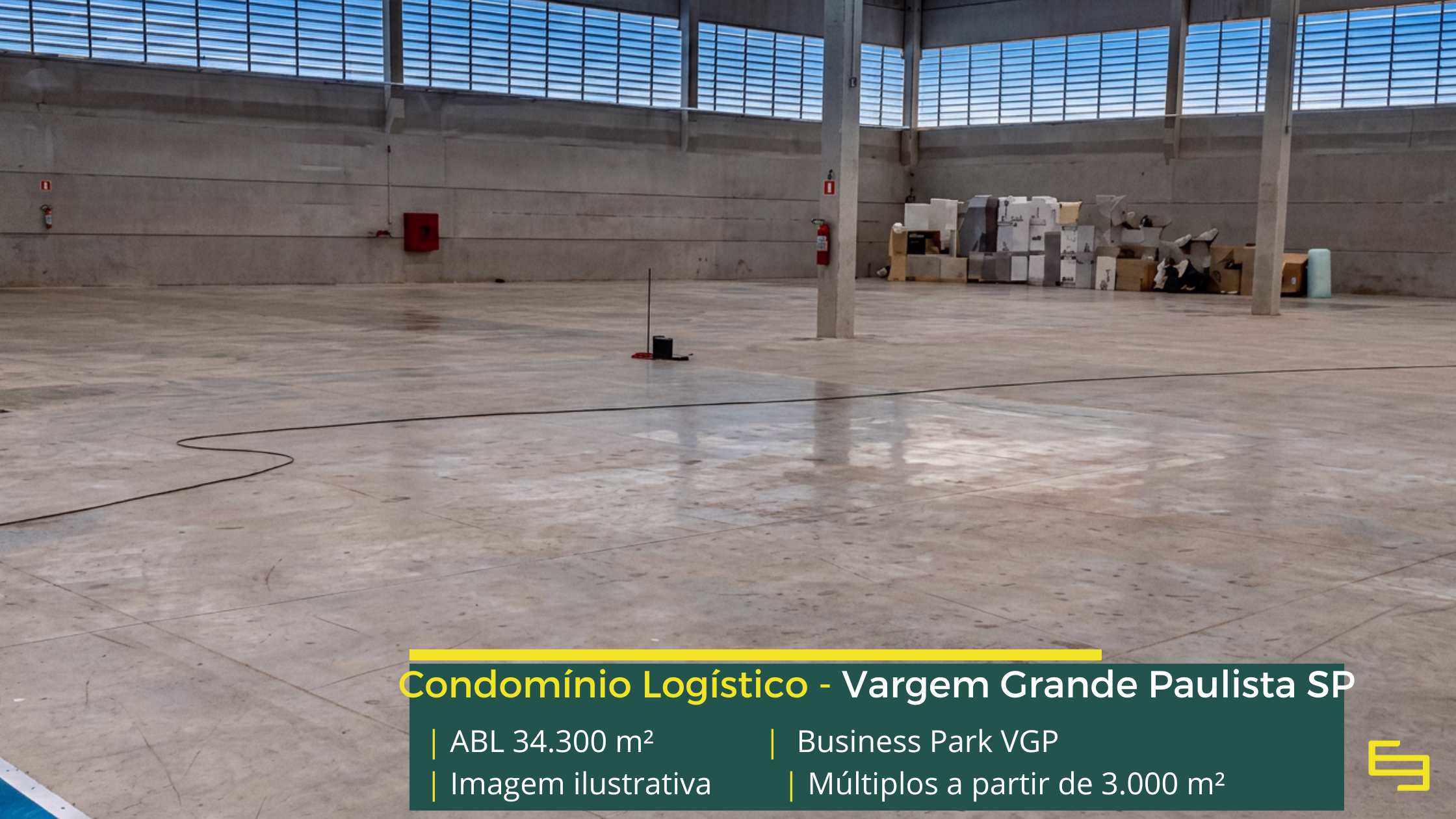 Galpão para alugar em Vargem Grande Paulista em condomínio, com infraestrutura e localização estratégica para armazenagem e distribuição.