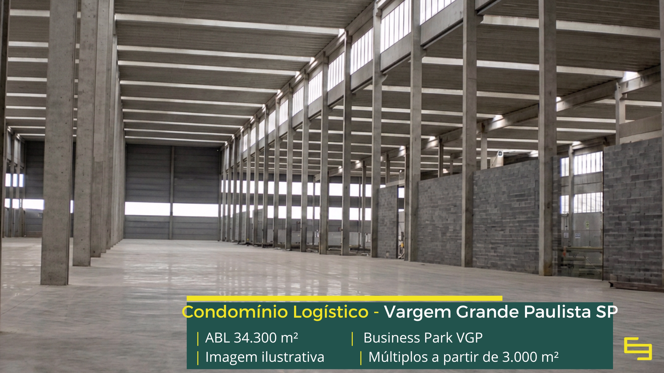 Galpão para alugar em Vargem Grande Paulista em condomínio, com infraestrutura e localização estratégica para armazenagem e distribuição.