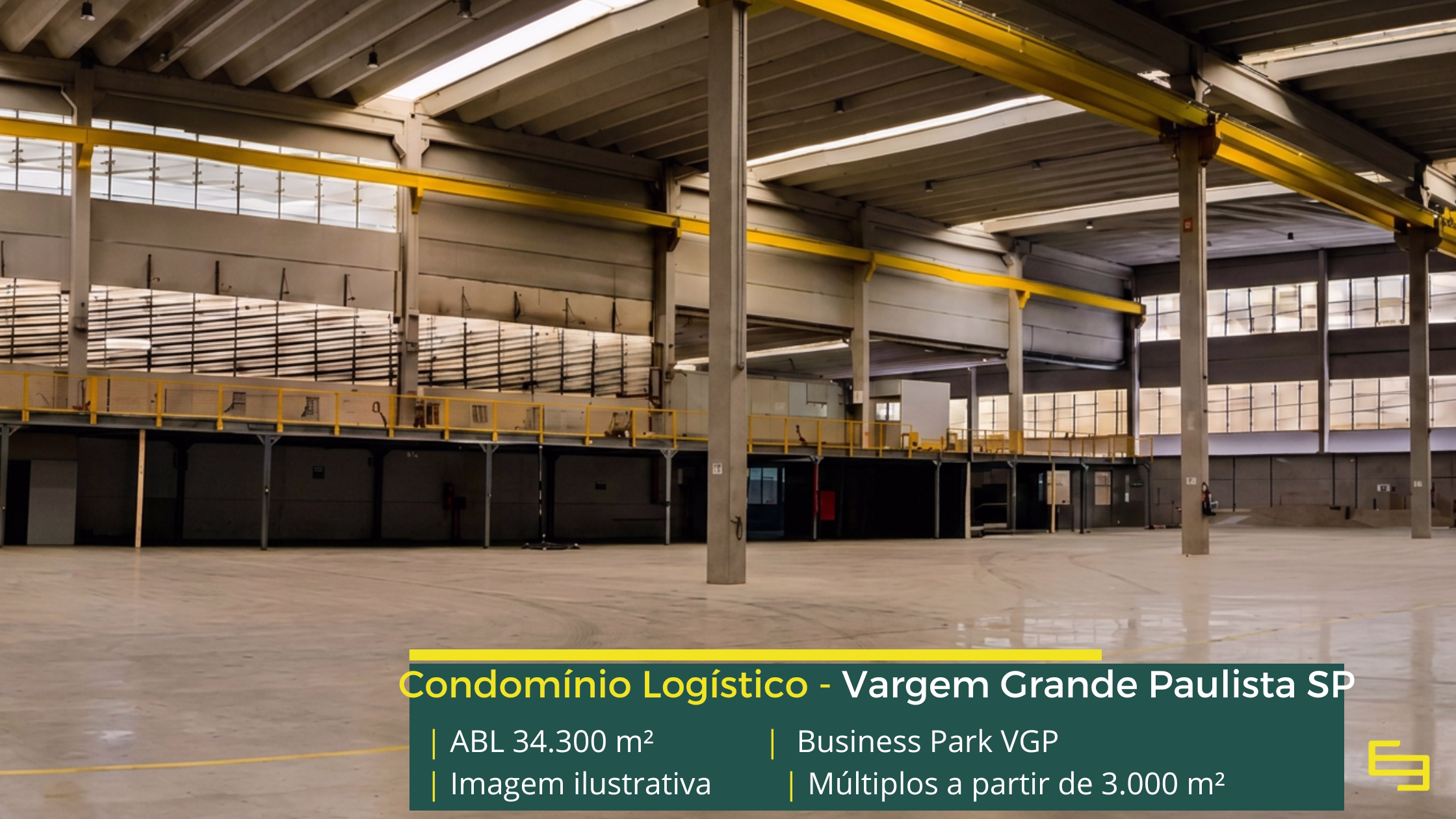 Galpão para alugar em Vargem Grande Paulista em condomínio, com infraestrutura e localização estratégica para armazenagem e distribuição.