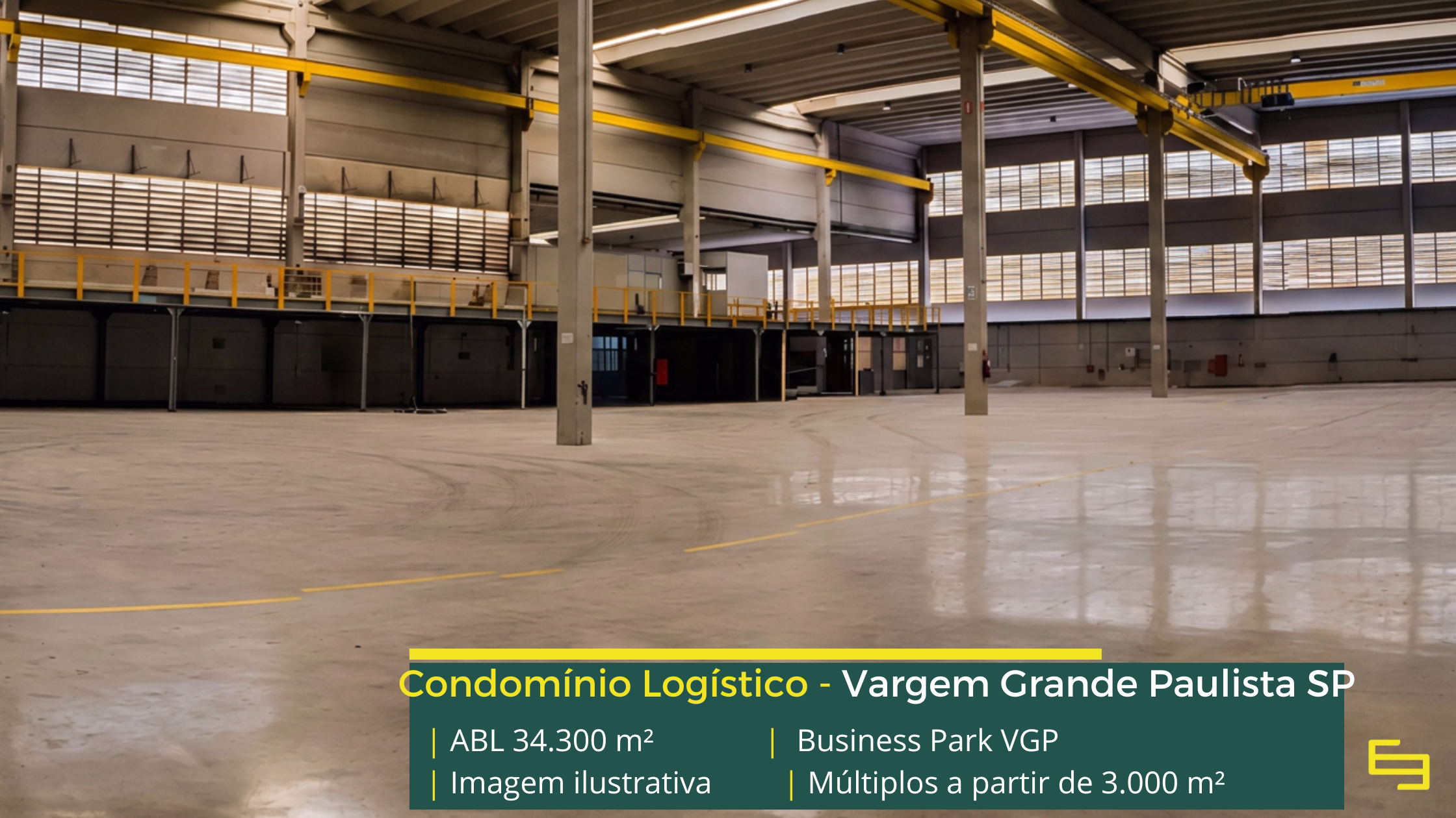 Galpão para alugar em Vargem Grande Paulista em condomínio, com infraestrutura e localização estratégica para armazenagem e distribuição.