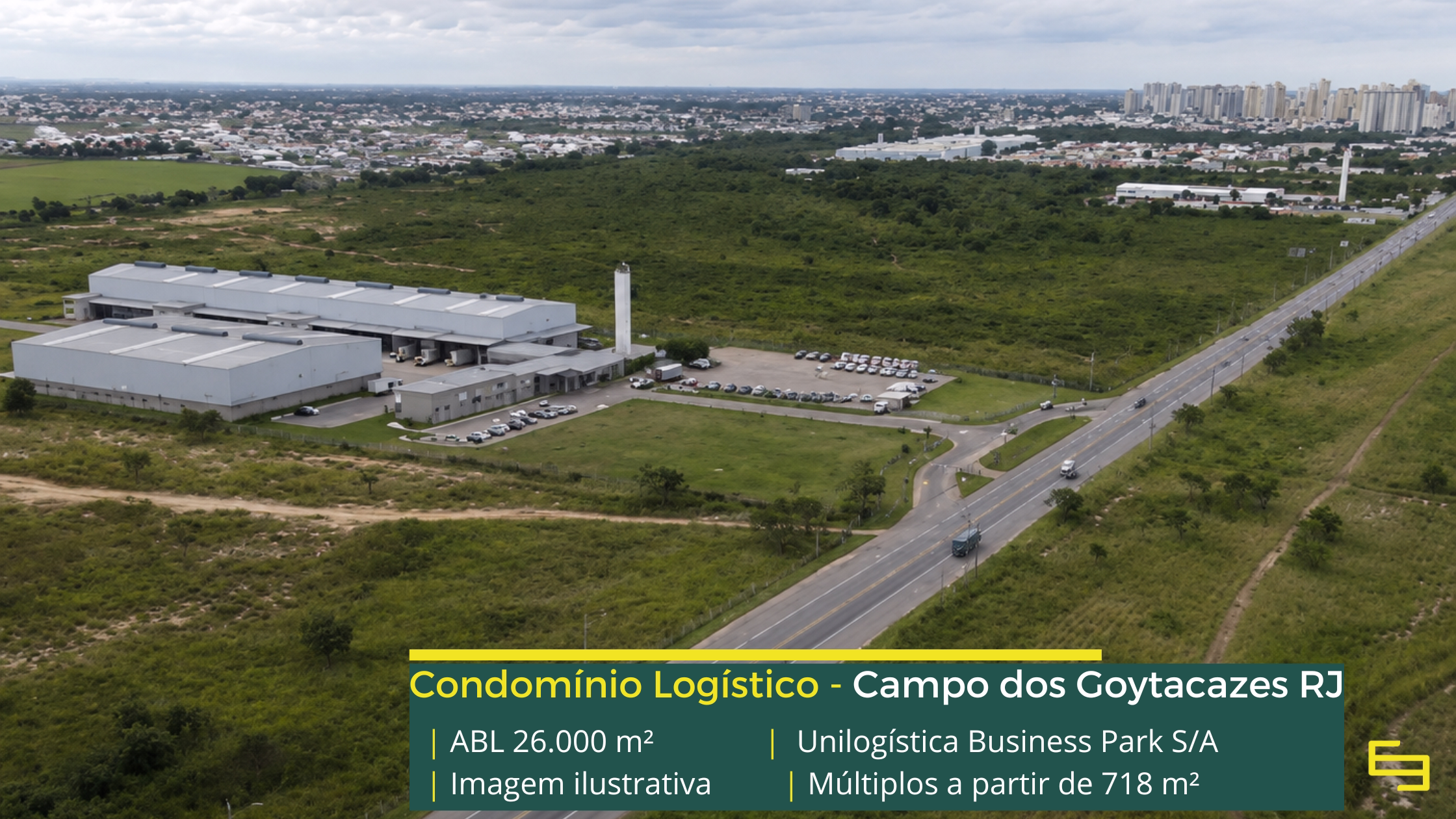 Galpões em Campos dos Goytacazes Galpões em Campos dos Goytacazes para com infraestrutura moderna, módulos flexíveis e localização estratégica. Consulte disponibilidades.
