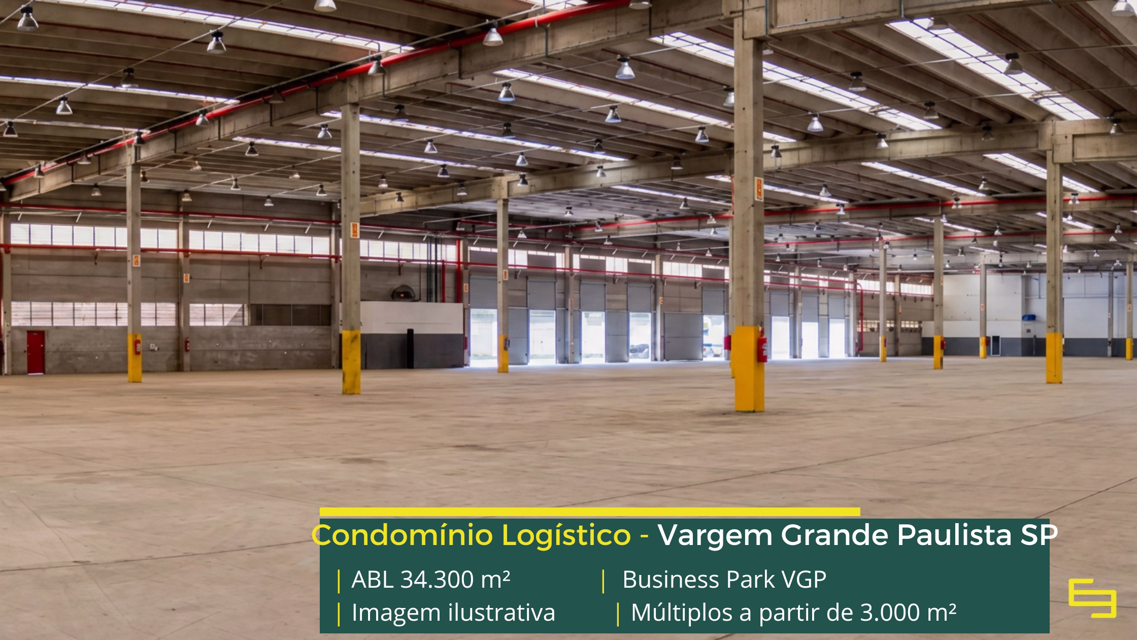 Galpão para alugar em Vargem Grande Paulista em condomínio, com infraestrutura e localização estratégica para armazenagem e distribuição.