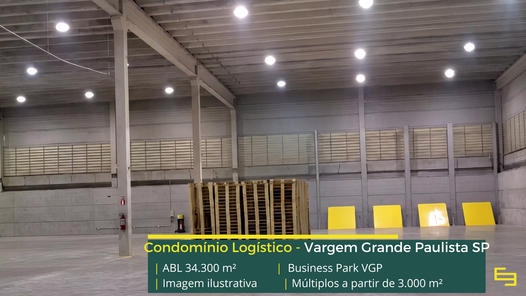 Galpão para alugar em Vargem Grande Paulista em condomínio, com infraestrutura e localização estratégica para armazenagem e distribuição.