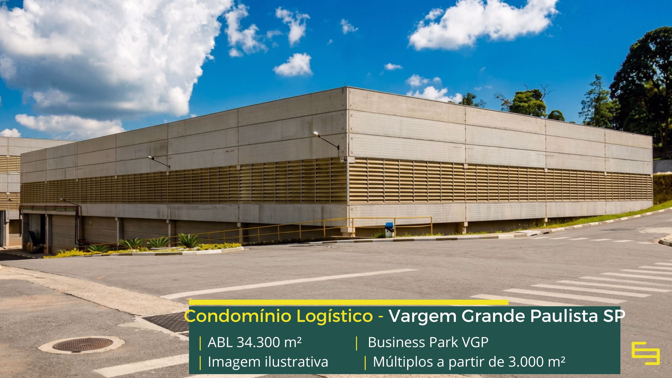 Galpão para alugar em Vargem Grande Paulista em condomínio, com infraestrutura e localização estratégica para armazenagem e distribuição.