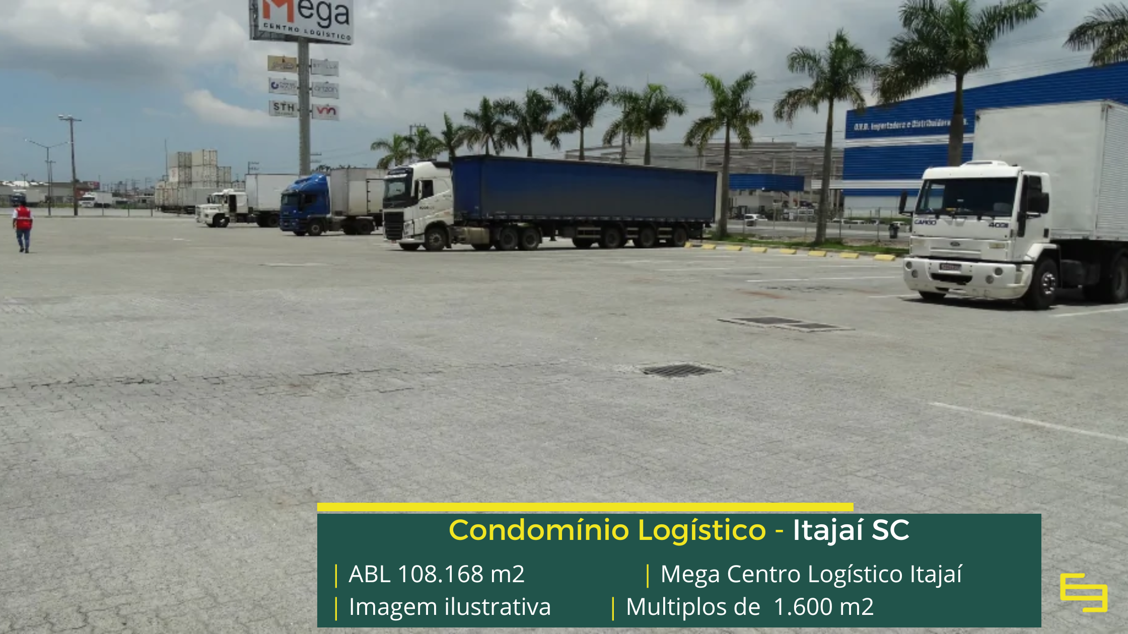 Galpões para locação em Itajaí SC- Mega Centro Logístico Itajaí. Galpões/Armazéns/Centros de Distribuição/ Pavilhões.....
