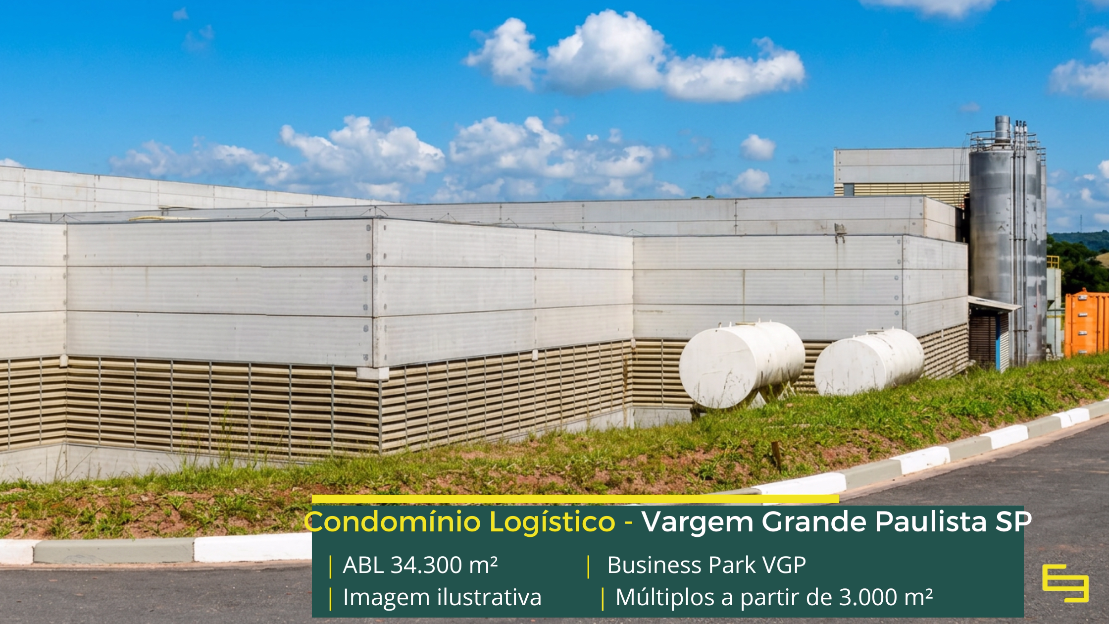 Galpão para alugar em Vargem Grande Paulista em condomínio, com infraestrutura e localização estratégica para armazenagem e distribuição.