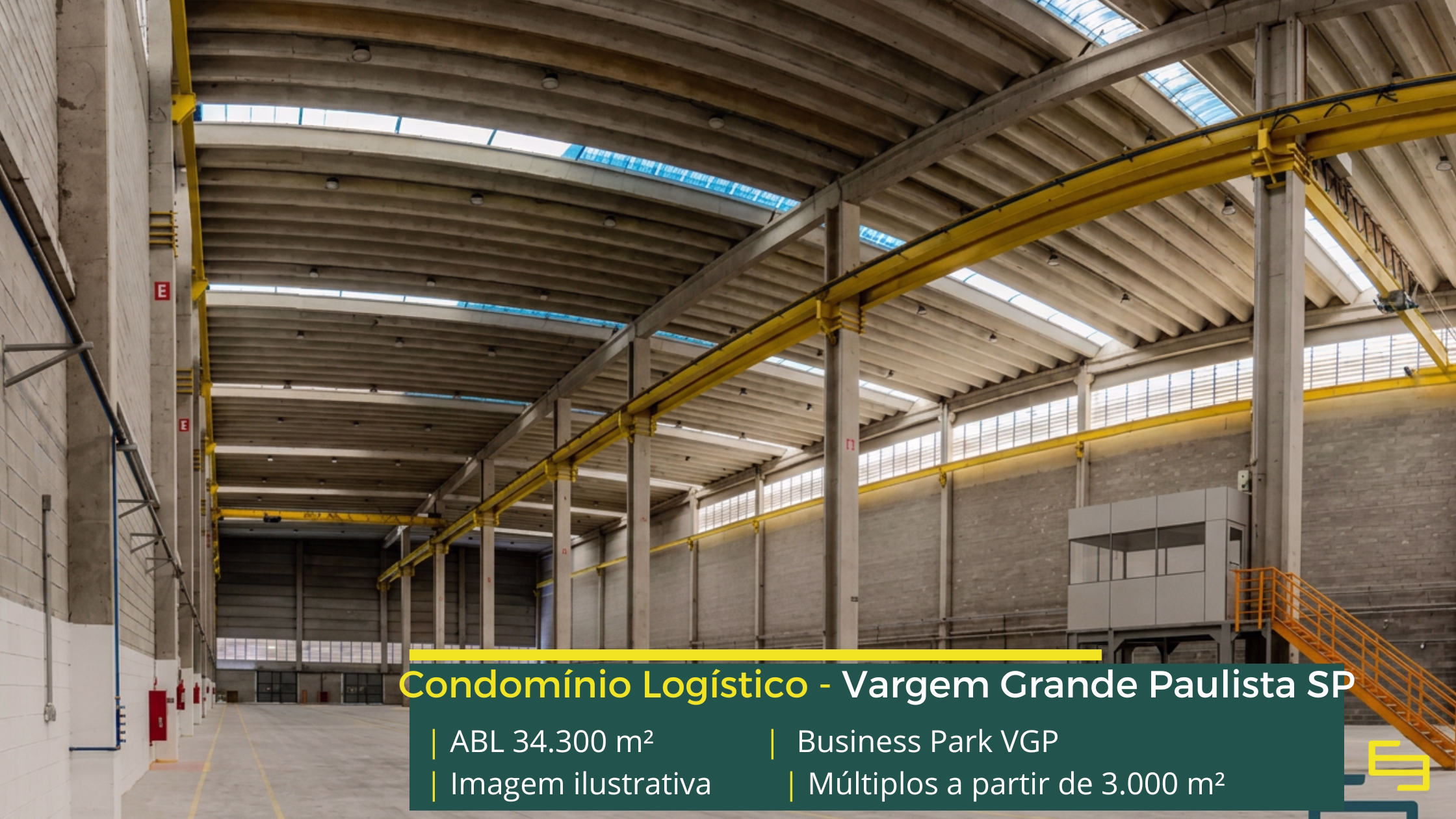 Galpão para alugar em Vargem Grande Paulista em condomínio, com infraestrutura e localização estratégica para armazenagem e distribuição.