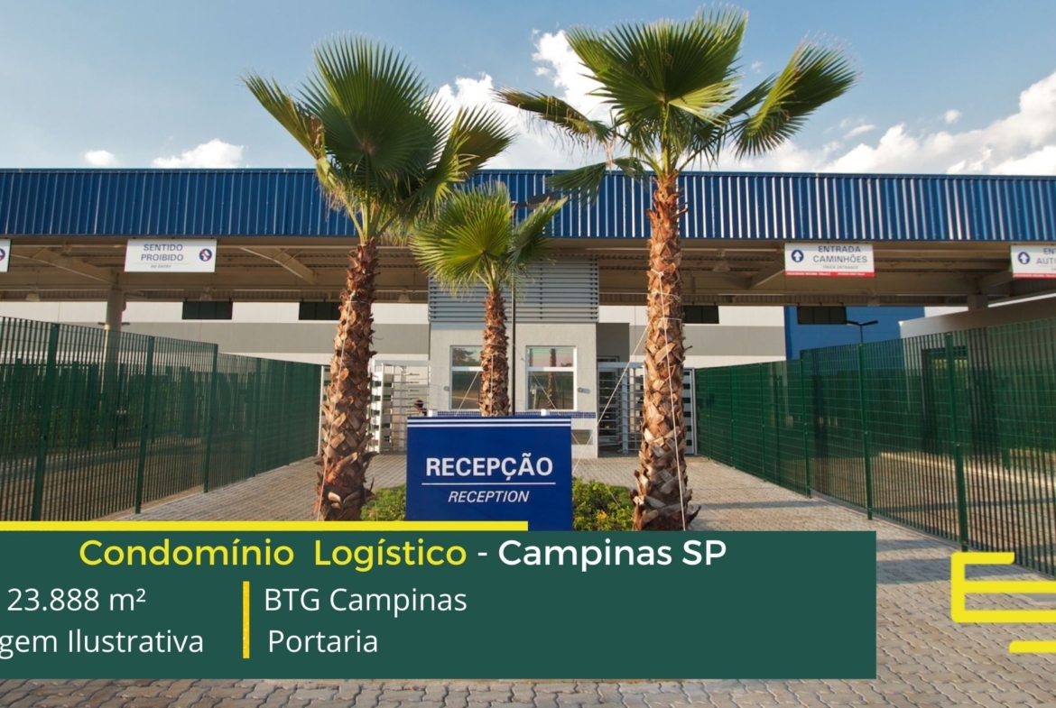 Aluguel de Galpão em Campinas SP - BTG Campinas. GalpõesCondomínios Logísticos Barracões e Centros de distribuição para alugar em Campinas (1)