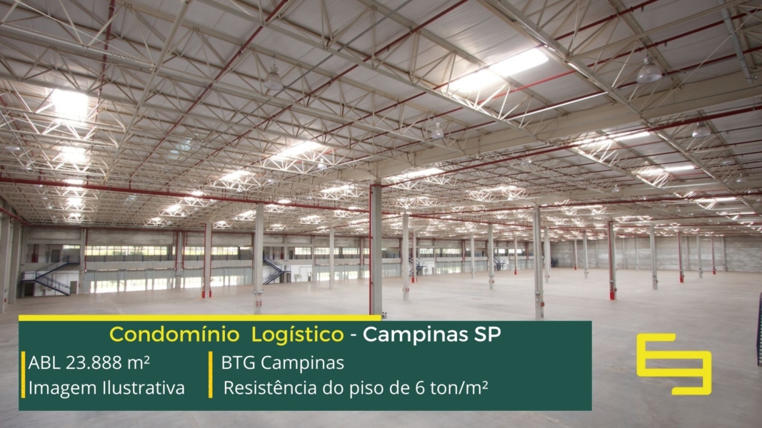 Aluguel de Galpão em Campinas SP - BTG Campinas. GalpõesCondomínios Logísticos Barracões e Centros de distribuição para alugar em Campinas (1)