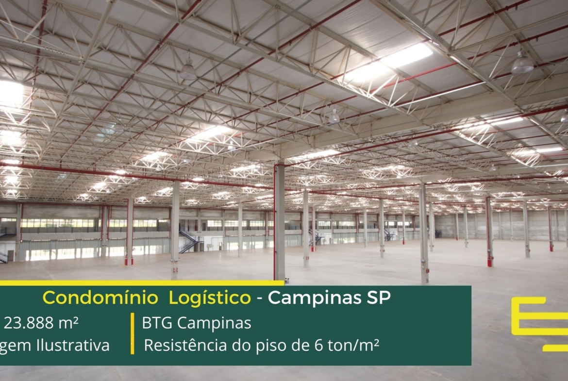 Aluguel de Galpão em Campinas SP - BTG Campinas. GalpõesCondomínios Logísticos Barracões e Centros de distribuição para alugar em Campinas (1)