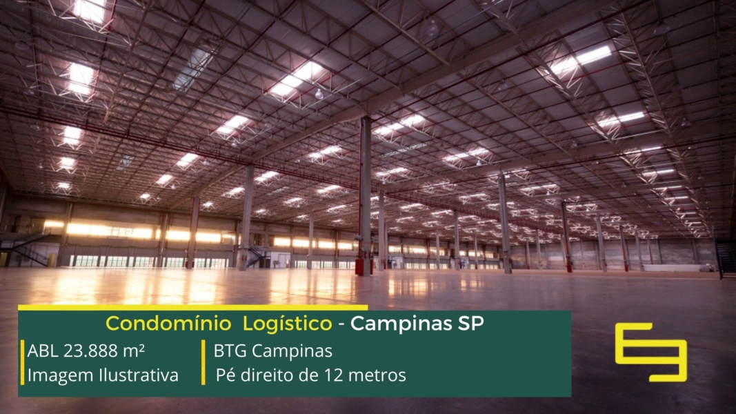 Aluguel de Galpão em Campinas SP - BTG Campinas. GalpõesCondomínios Logísticos Barracões e Centros de distribuição para alugar em Campinas (1)