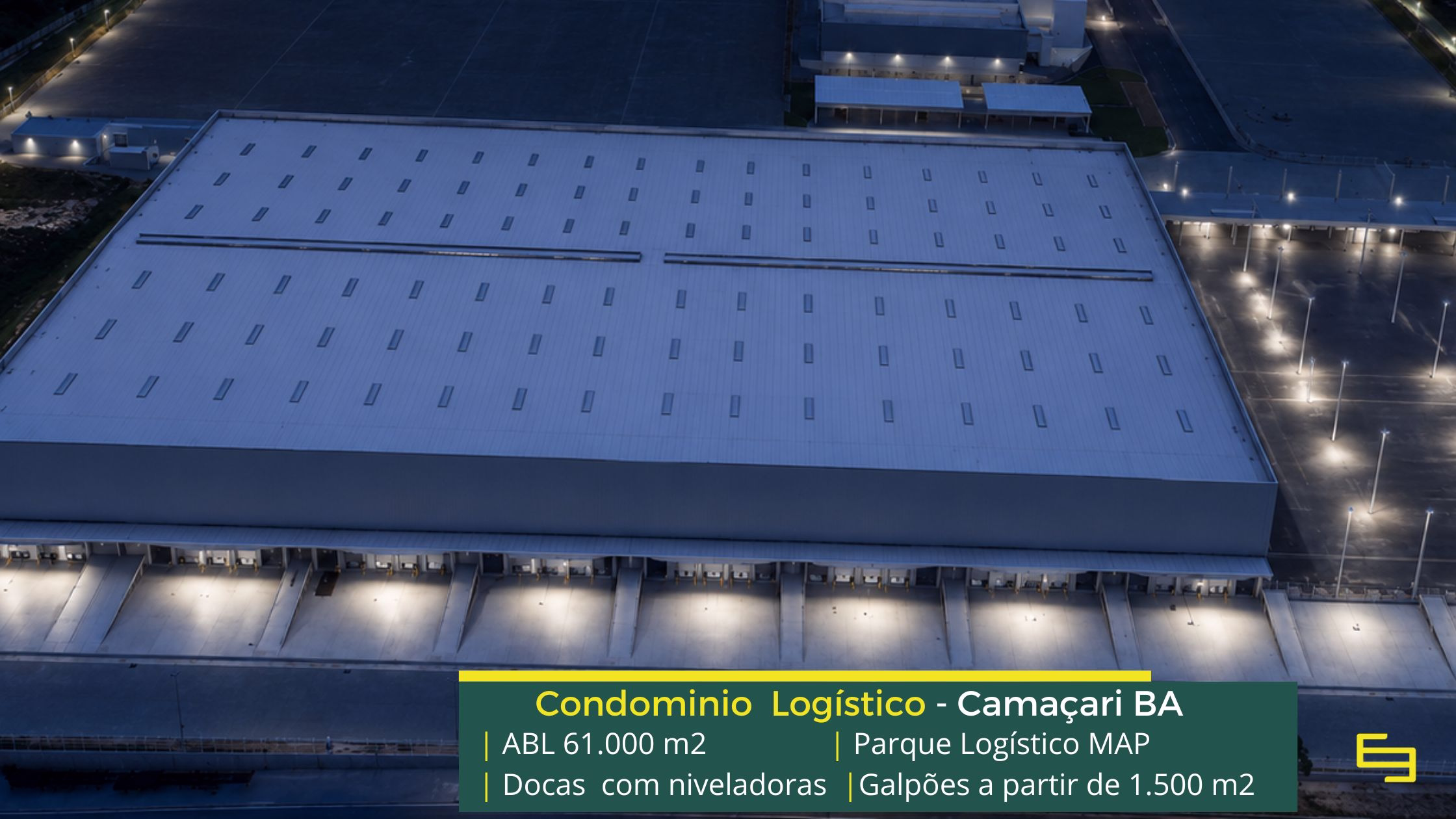 Galpão para Alugar em Camaçari BA - Parque Logístico MAP. Galpões/Depósitos/Armazens logísticos e industriais para alugar Camaçari