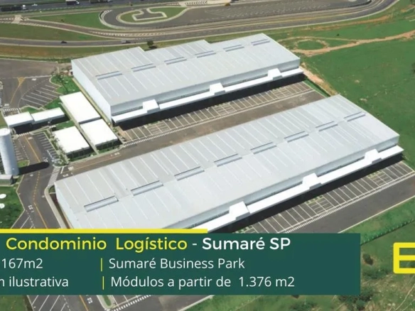 Galpão Para Locação Sumaré - Sumaré Business Park. Galpões/Centros de distribuição/Armazéns para alugar em Sumaré e na região de Campinas