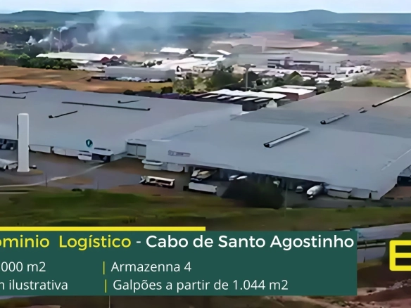 Aluguel de Galpões em Cabo de Santo Agostinho - Armazenna 4 . Galpão em condomínio logístico, com portaria e segurança, docas, pátio asfaltado
