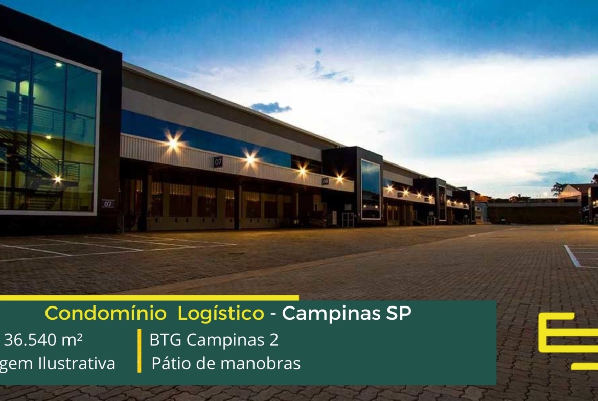 Galpão Para Alugar em Campinas - BTG Campinas 2. Galpões/armazéns/Condomínios logísticos e centros de distribuição para Alugar em Campinas SP