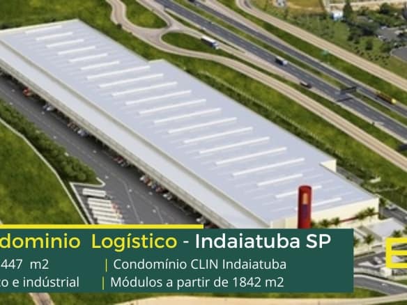 Locação de galpões em Indaiatuba - CLIN Indaiatuba. Galpão para alugar em Indaiatuba com docas, amplo pátio, portaria e segurança 24 horas