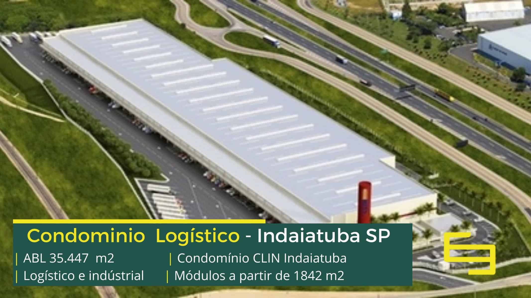 Galpão em Indaiatuba-CL Indaiatuba (1) Locação de galpões em Indaiatuba - CLIN Indaiatuba. Galpão para alugar em Indaiatuba com docas, amplo pátio, portaria e segurança 24 horas