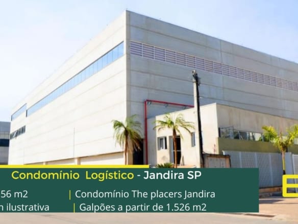 Aluguel de Galpões em Jandira - The Placers Jandira. Galpões/Barracões/Armazens. Galpões logísticos e industriais para alugar em Barueri