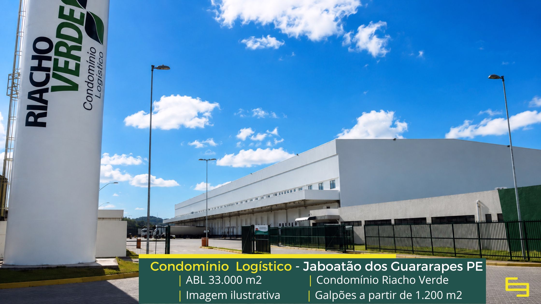 Galpão Logístico Recife - Condomínio Riacho Verde. Galpões/Armazéns/Centros de Distribuição para alugar em Jaboatão dos Guararapes com docas