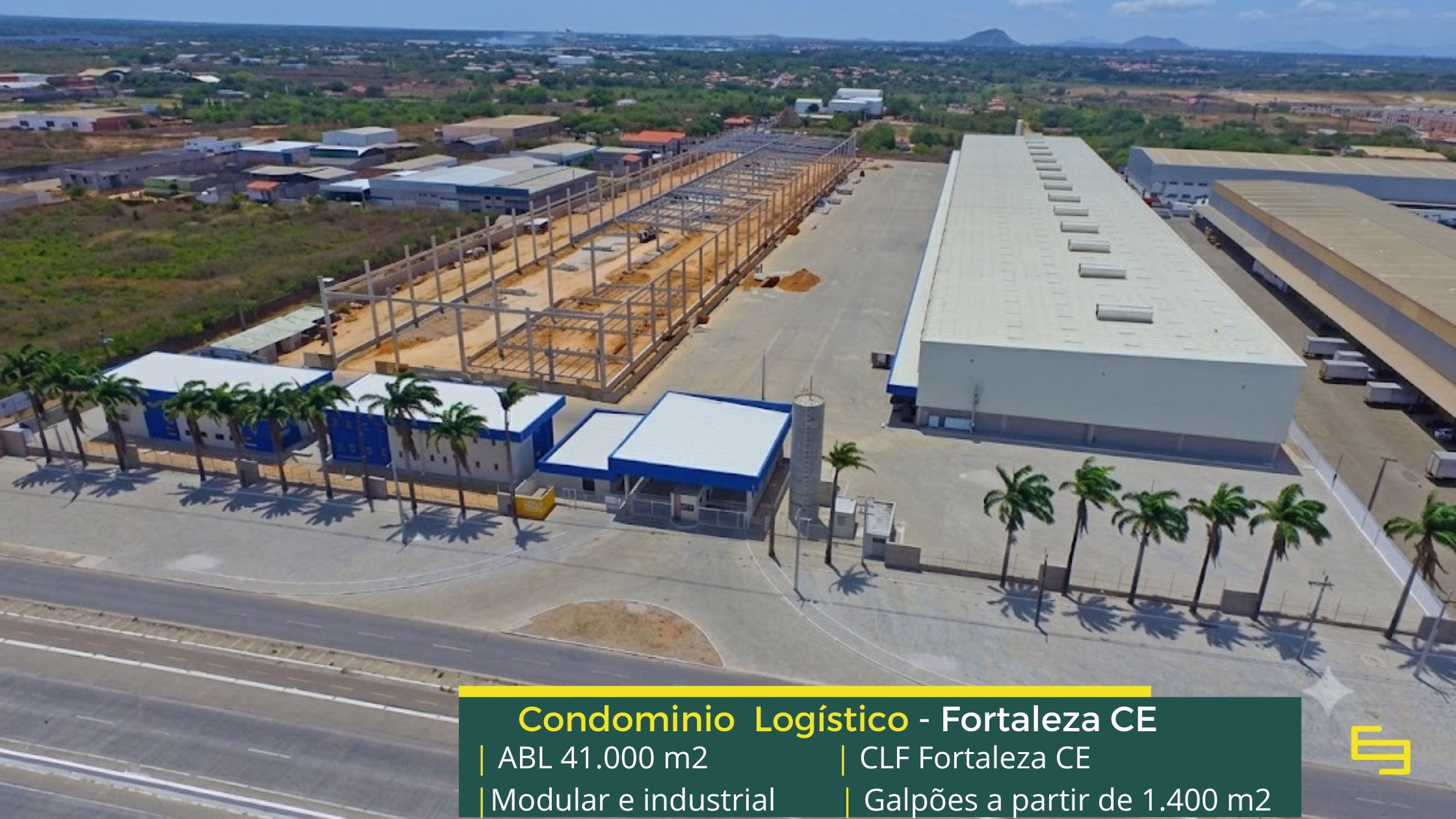 Galpão para alugar Fortaleza CE (1) Galpões para alugar em Fortaleza - CLF Condomínio Logístico. Galpões/Armazéns/Centros de Distribuição/ para locação em Fortaleza CE