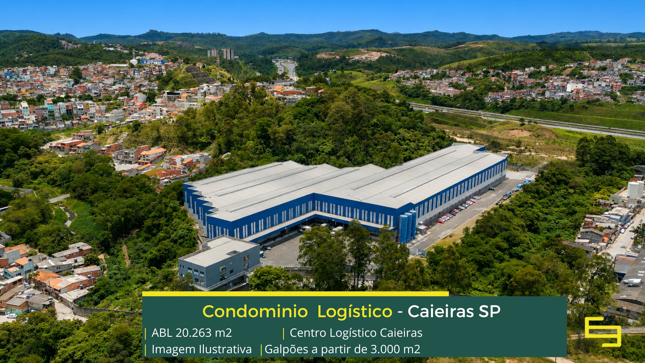 Galpão Para Alugar em Caieiras - Centro Logístico Caieiras. Galpões/armazéns/Depósitos para alugar em Caieiras com docas e portaria 24 horas