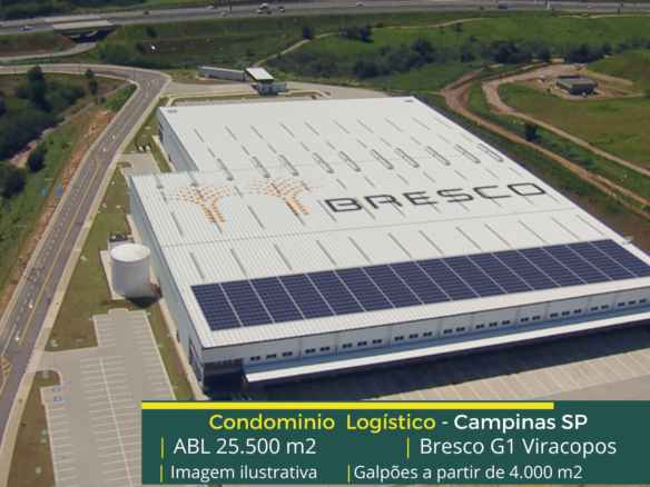 Galpão Para Locação Campinas - G1 Viracopos. Galpões/Armazéns e condomínios logísticos para alugar em Campinas. Galpões logísticos SP