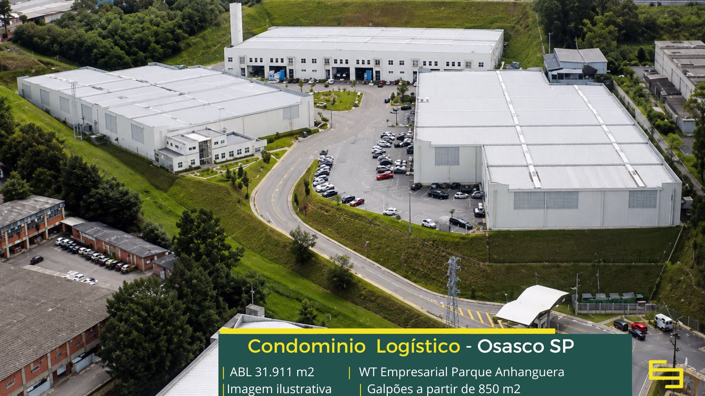 Galpão para alugar em Osasco (1) Galpões em Osasco SP - WT Empresarial Park Anhanguera. Galpões com altura de 9 metros, piso com capacidade para 3 toneladas/m² e docas.