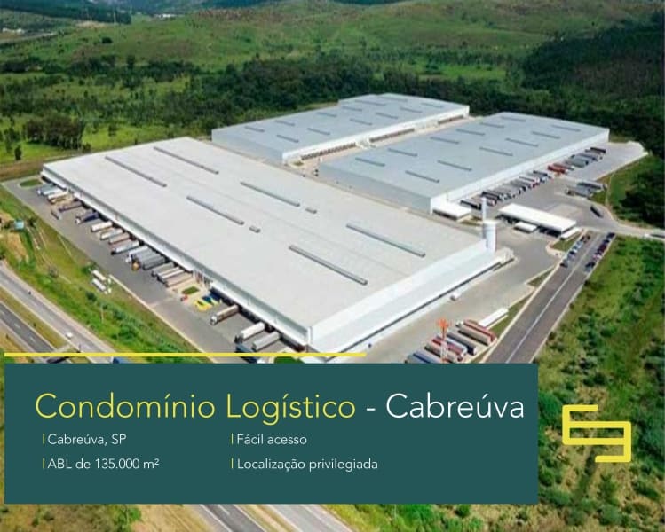 Galpão para locação em Cabreúva - Distribution Center Cabreúva. Altura de 12 metros livres. Docas e Piso Industrial.