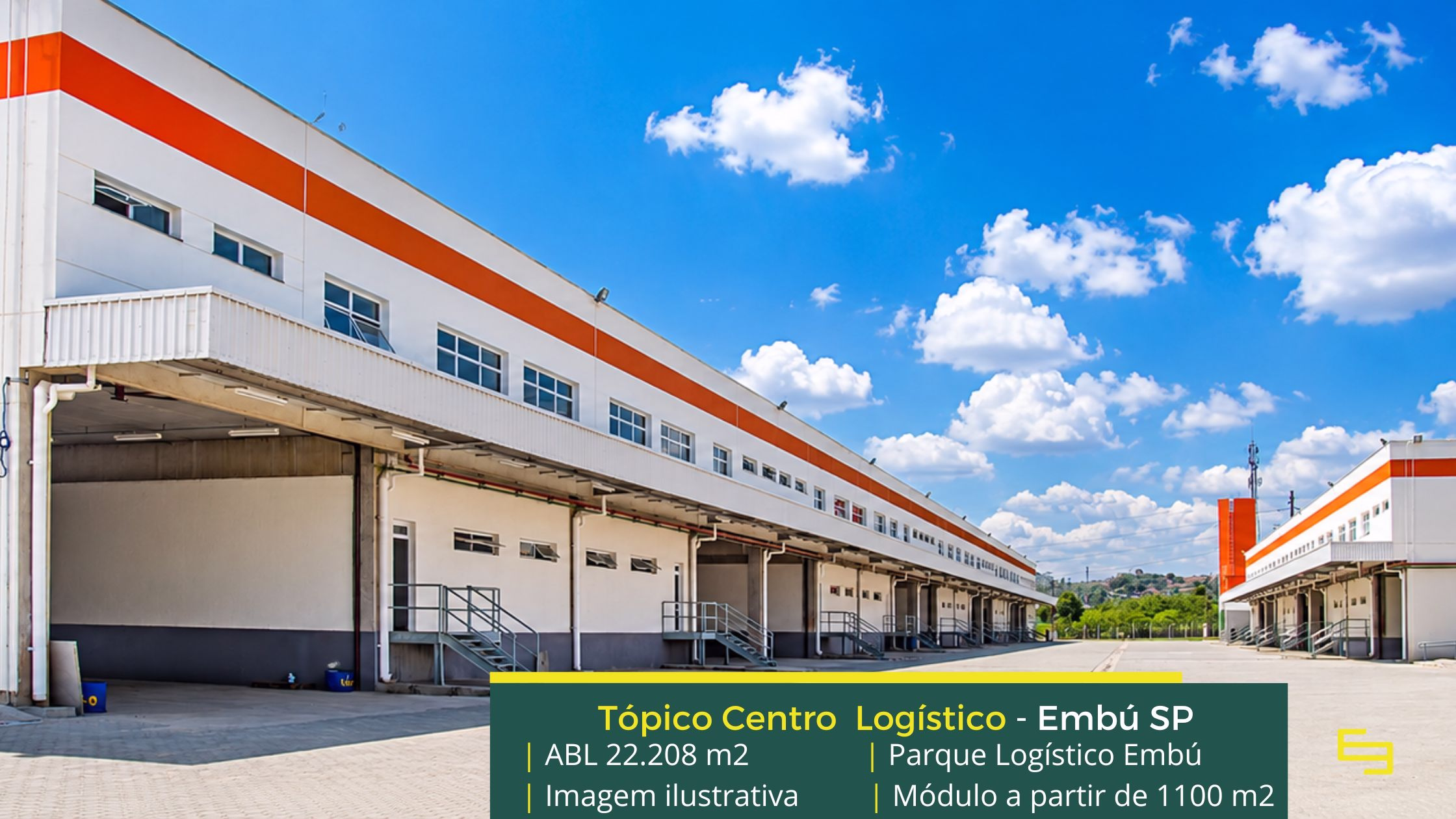 Aluguel Galpão Embu das Artes - Tópico Centro Logístico - Galpões / Armazéns / Centros de Distribuição/ Pavilhões para alugar