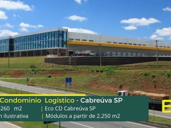 Locação de Galpão em Cabreúva - CD Cabreúva SP. Galpões/armazéns/condomínio logísticos com docas para alugar em Cabreúva SP.