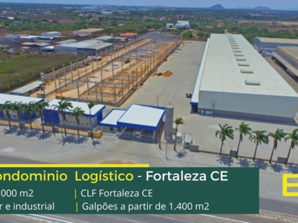 Galpões em Fortaleza Para Alugar - CLF Condomínio Logístico de Fortaleza. Galpões/Armazens/Centros de Distribuição/ para locação
