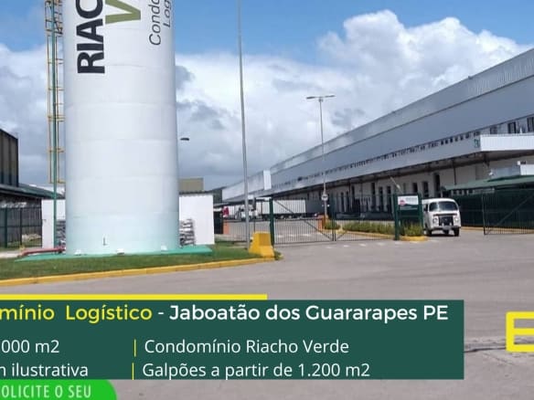 Galpão Logístico Recife PE - Condomínio Riacho Verde. Galpões/Armazéns/Centros de Distribuição para alugar em Jaboatão dos Guararapes.